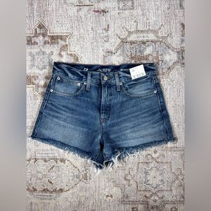 JCrew Women’s Relaxed denim short in Baxter Street wash Size 25
